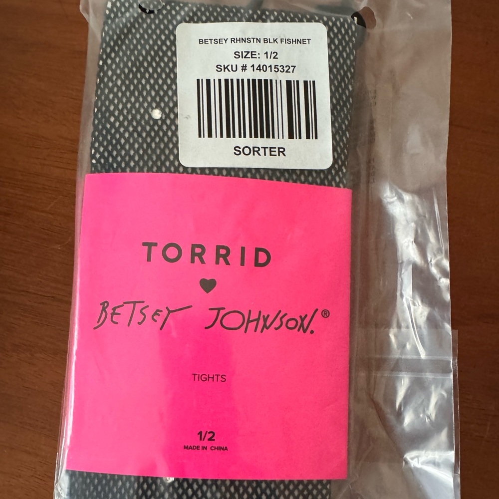 Torrid Betsey Johnson fishnet stockings